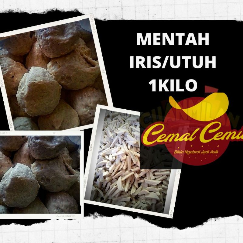 

Basreng Stick Mentah 1 kg , sudah di potong dan belum di potong
