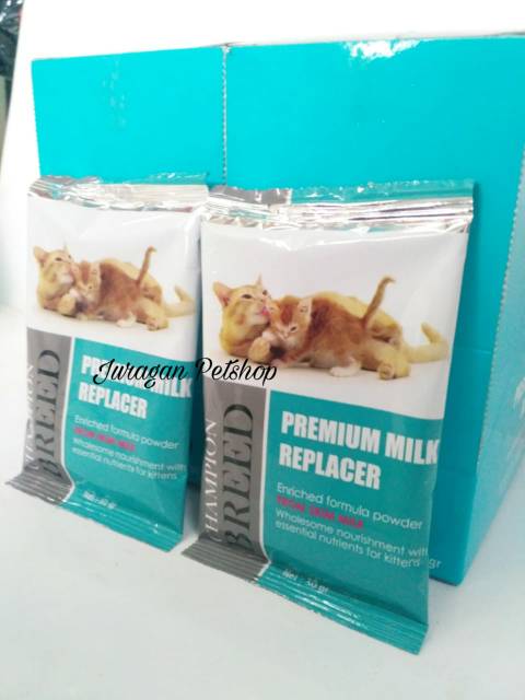 SUSU CHAMPION BREED (1 KOTAK) | 12 SACHET CHAMPION BREED | Susu Kucing/Kitten Champion Breed (1 Box)