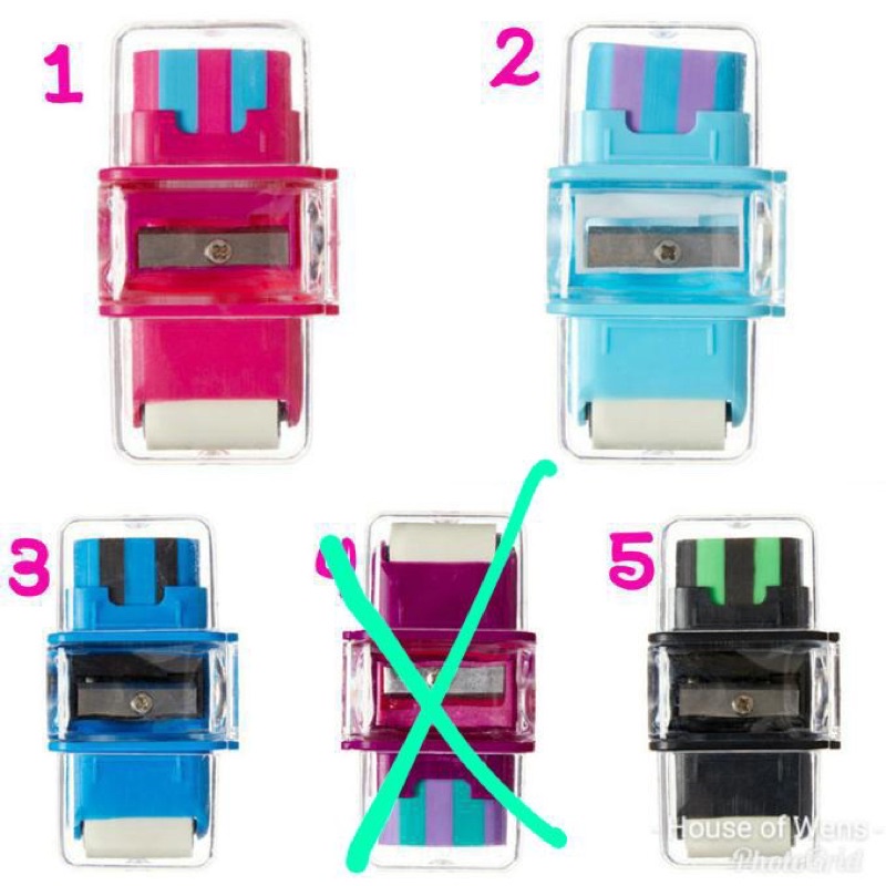 

Smiggle Sharpener Eraser