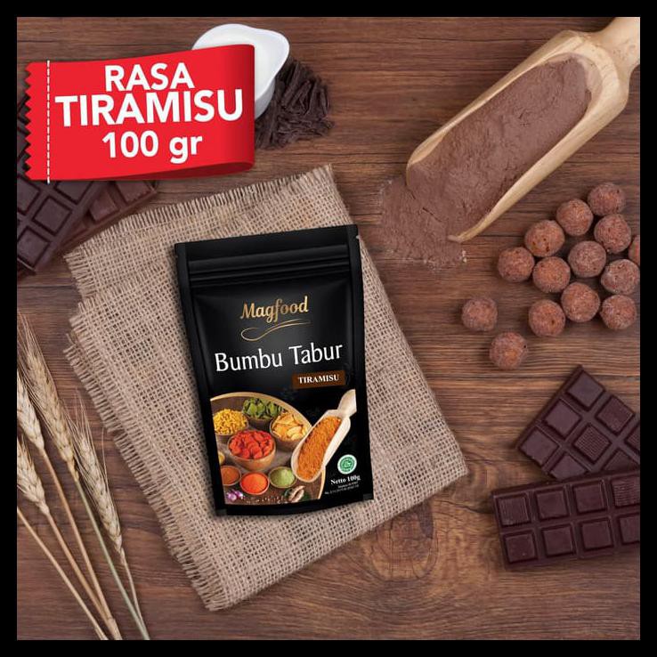 

Magfood Bumbu Tabur Tiramisu 100 Gram