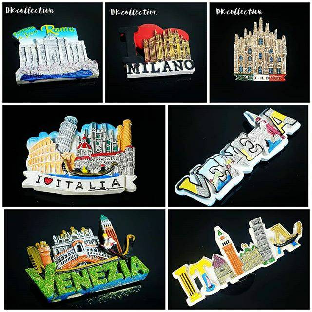 Tempelan kulkas Italy magnet venezia magnet italia magnet kulkas venezia kulkas italy Souvenir italy