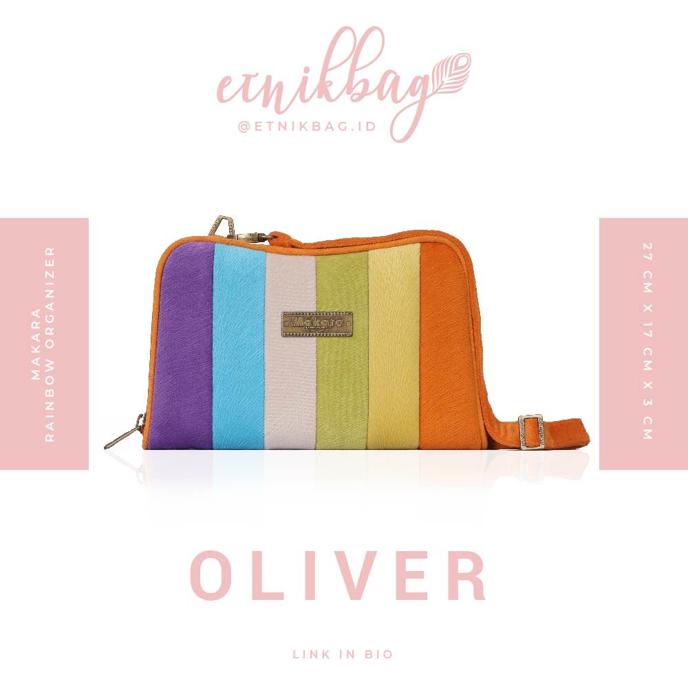 Tas Wanita Etnik Rainbow OLIVER