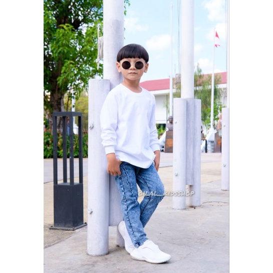 CELANA JEANS RIPPED PANJANG ANAK UNISEX ( CEWE/COWO )