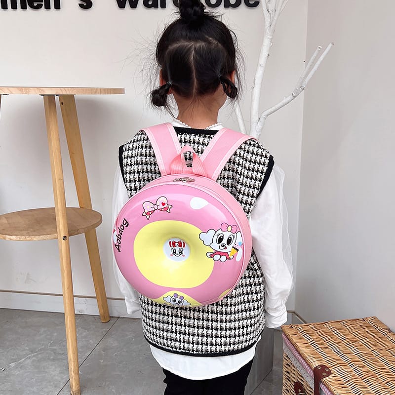 [Jualsemua18] Tas Ransel Cangkang Anak Model Donut / Tas Anak Anak Imut Dan Lucu / Tas Cangkang Telor