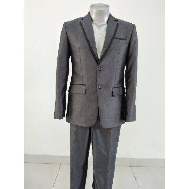 Jas formal semi wool / Atasan jas semi wool / Setelan Jas + Celana Semi Woll Italy / Jas Formal + Ce
