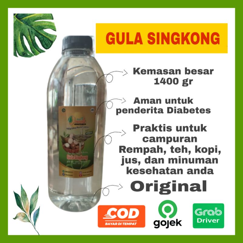 

Gula Singkong Aman Bagi Penderita Diabetes 1400 Gr