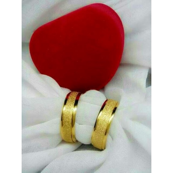 CINCIN TITANIUM CINCIN PRIA WANITA BAGUS TERMURAH