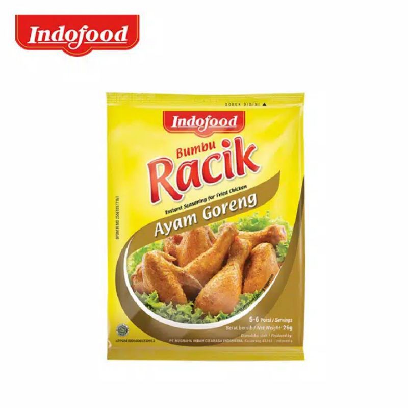 

Racik ayam 2 pcs gurih sedap