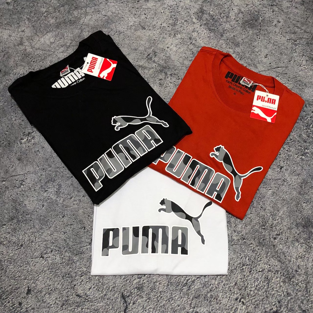 BAJU KAOS TSHIRT P U M A UNISEX GOOD QUALITY