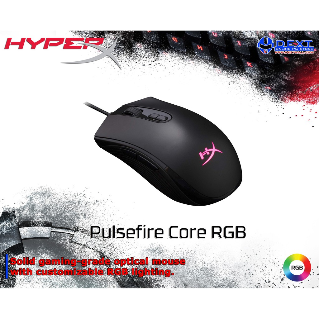 Hyperx Pulsefire Fps Core Gaming Mouse Shopee Indonesia