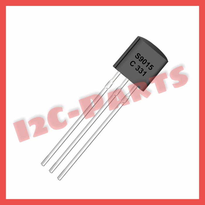 S9015 PNP 9015 TO-92 Epitaxial Silicon Planar Transistor