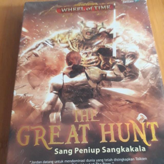 Buku ke 3 WHEEL of TIME the great hunt sang peniup sangkakala