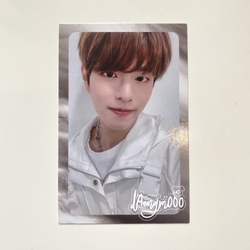 [BOOKED] Seungmin Silver Border Levanter SB PC Photocard