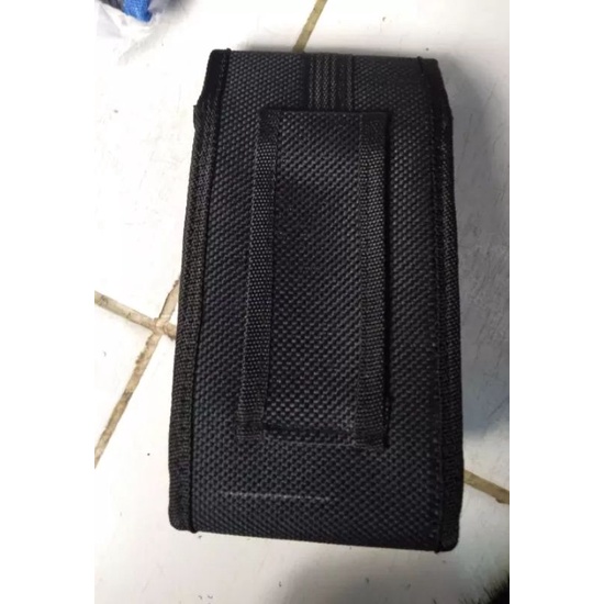sarung hp kanvas / kotak hp polos / sarung hp pinggang

