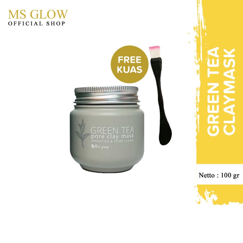 MS GLOW Green Tea Clay Mask