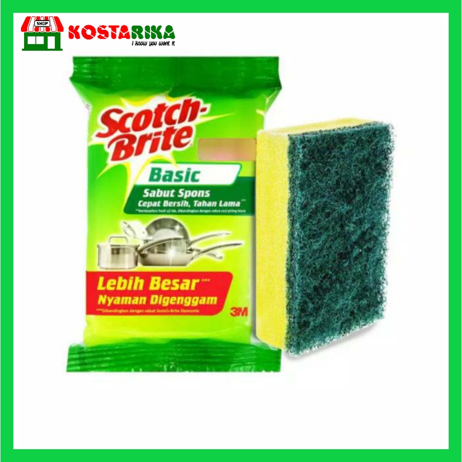 3M scotch brite sabut spons standar T36N