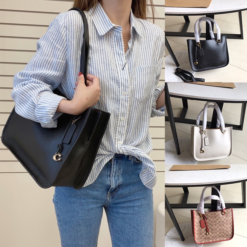 COACH 3460 New Fashion Impor Tas Wanita/Tas Bahu/Tas Selempang/Tas Tangan Kapasitas Besar