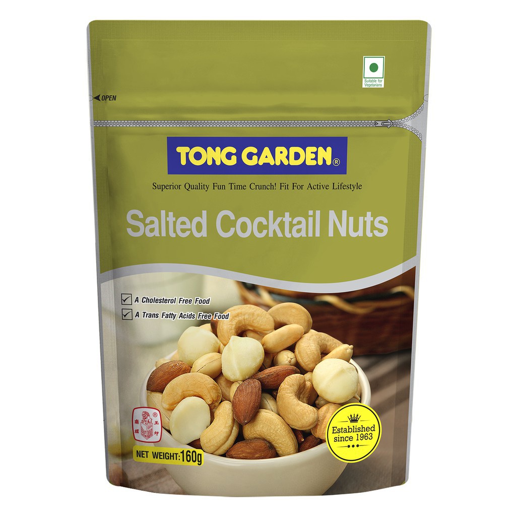 

Tong Garden Cocktail Nuts 160 Gr