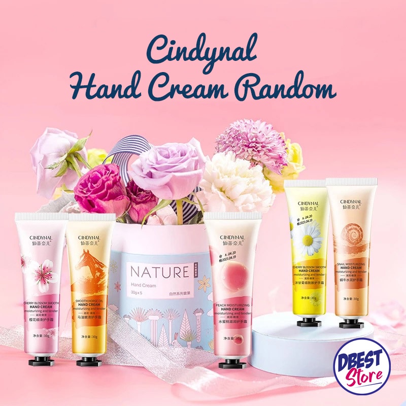 [ IMPORT ] ORIGINAL 100% CINDYNAL HAND CREAM - LOTION CREAM TANGAN KERIPUT - 1PCS RANDOM