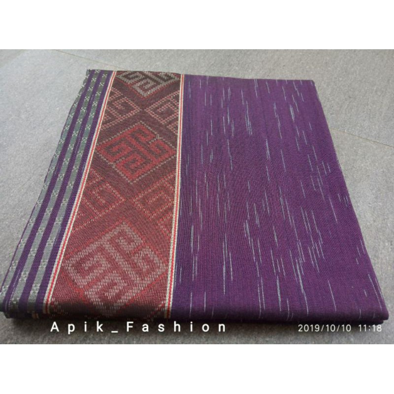 Tenun Troso Asli Jepara Motif Hujan Gerimis