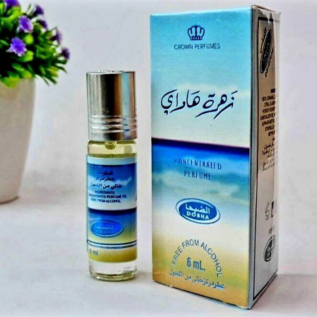 ZAHRAT HAWAI Parfum DOBHA 6ml Minyak Wangi Roll On Non Alkohol