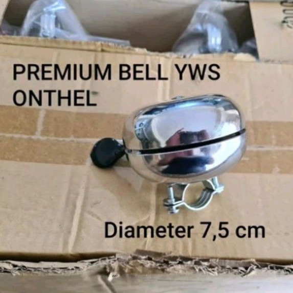 Premium bell sepeda ding dong YWS 2000 CP original. bisa sepeda lipat mtb minion dll bel sepeda