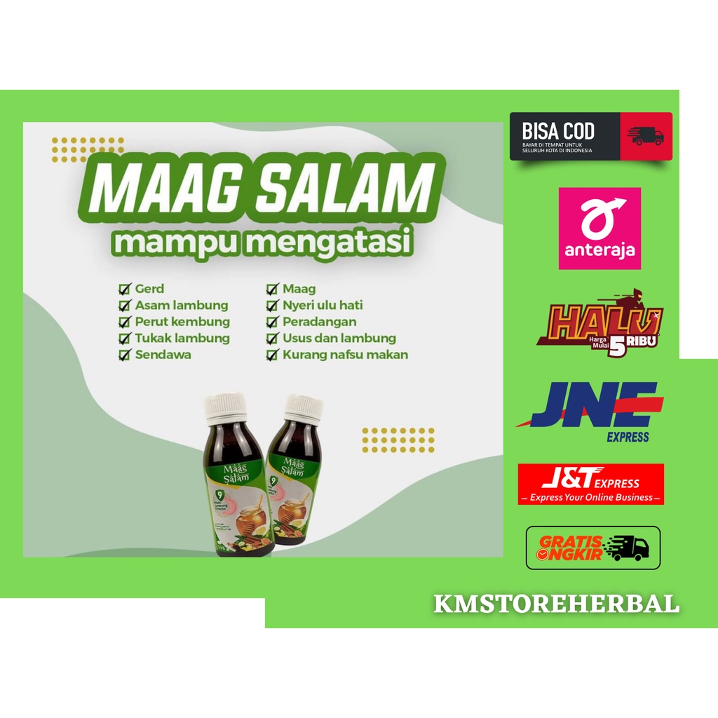 MADU MAAG SALAM HERBAL - ATASI LAMBUNG - OBAT MAAG - ASAM LAMBUNG - ULU HATI - MAAG SALAM - 2 BOTOL
