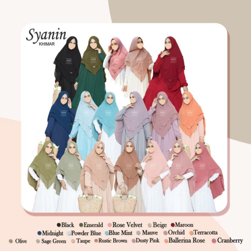 Syanin Khimar by house of kaisya