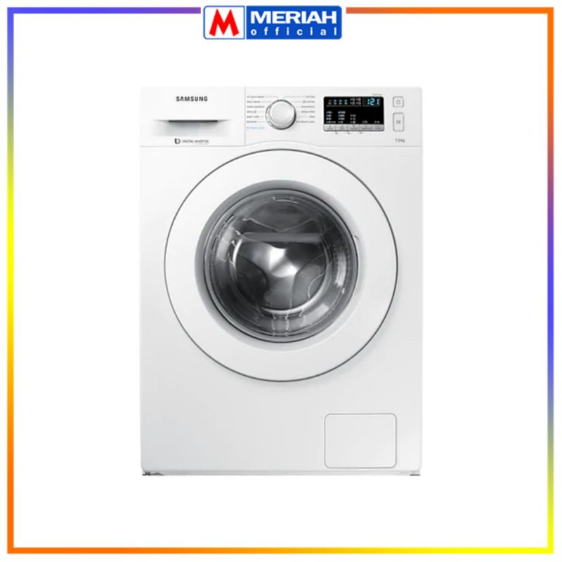 MESIN CUCI SAMSUNG FRONT LOADING 7 Kg / 7Kg WW70J42G0KW/SE