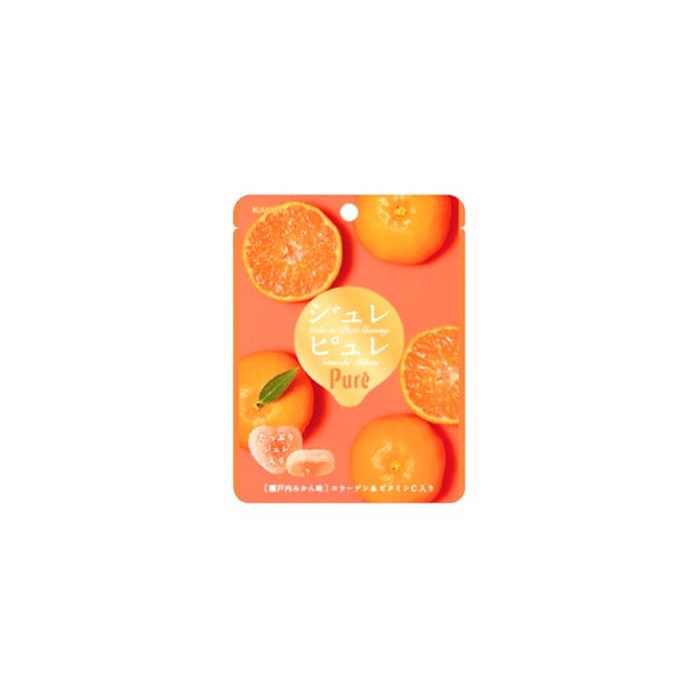

#HANDCARRY Kanro Pure Gummy Orange 56g - UFOHCR0859