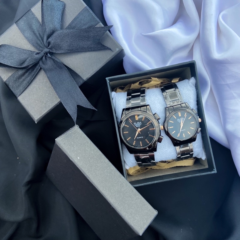 [IDYAN] JAM COUPLE PRIA WANITA KADO JAM