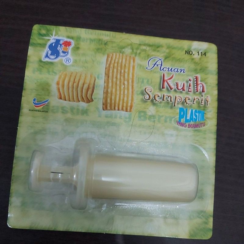

plastik kuih semprit acuan
