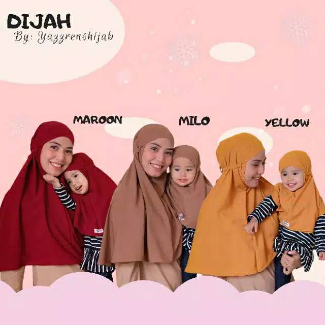 jilbab bergo couple ibu dan anak