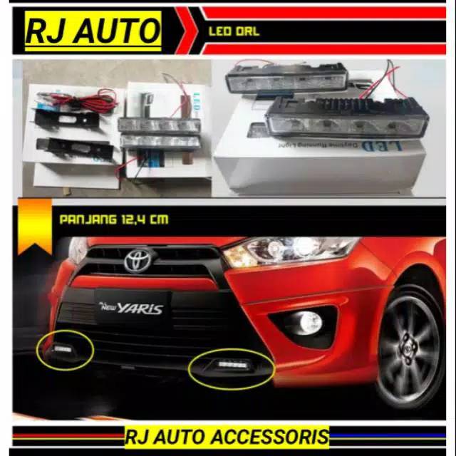 LED DRL lampu DRL all New YARIS TRD