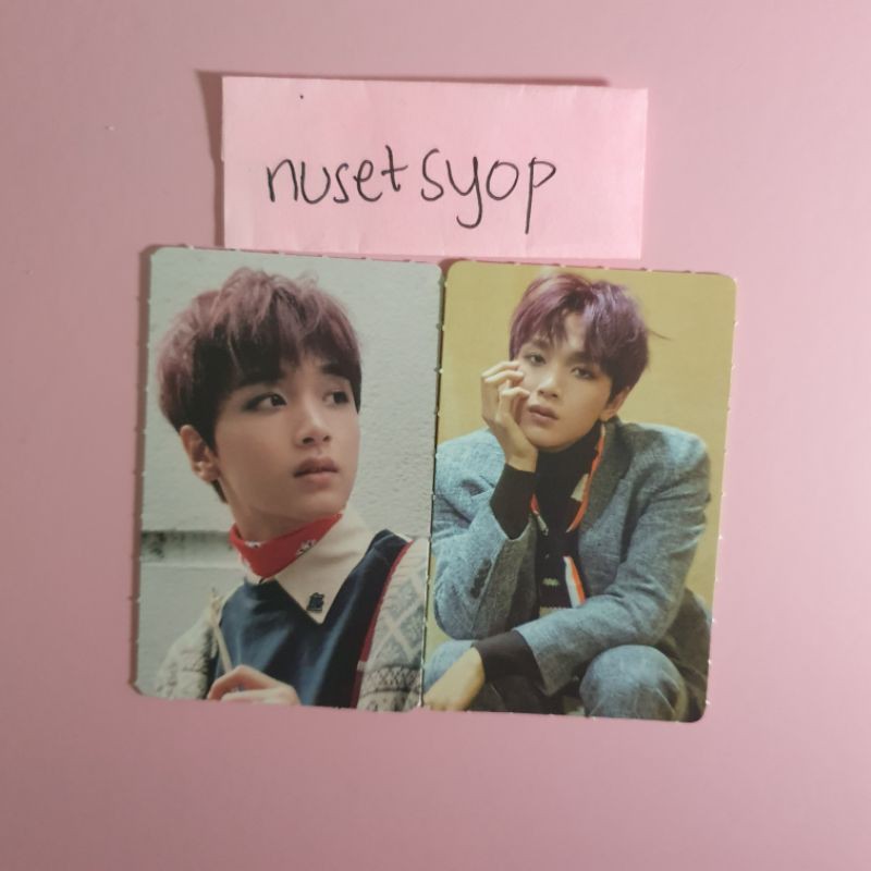PHOTOCARD HAECHAN BENEFIT SEASONS GREETINGS 2018 NCT 127 & DREAM(PC ONLY SG18)