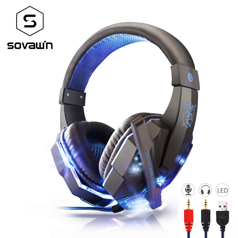 Headset gaming profesional gamer komputer