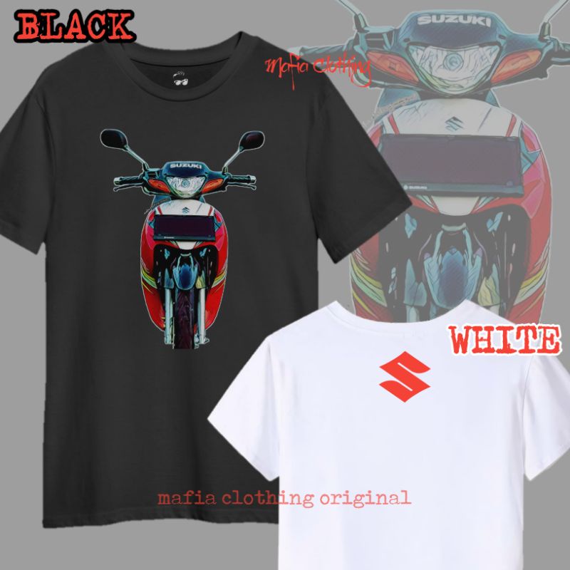 kaos suzuki satria 2tak hiu 2 tak LSCM RED