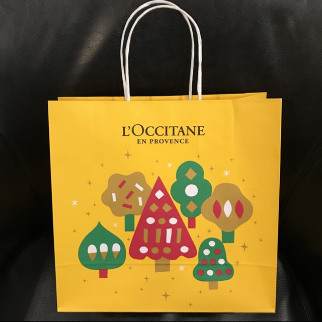 

Paperbag Loccitane Chirstmas Edition