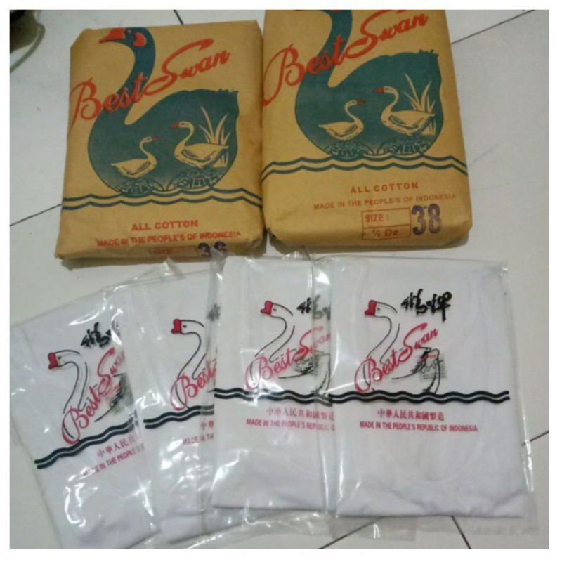 OBLONG SWAN OBLONG PUTIH UKURAN LENGKAP 34 36 38 40 42