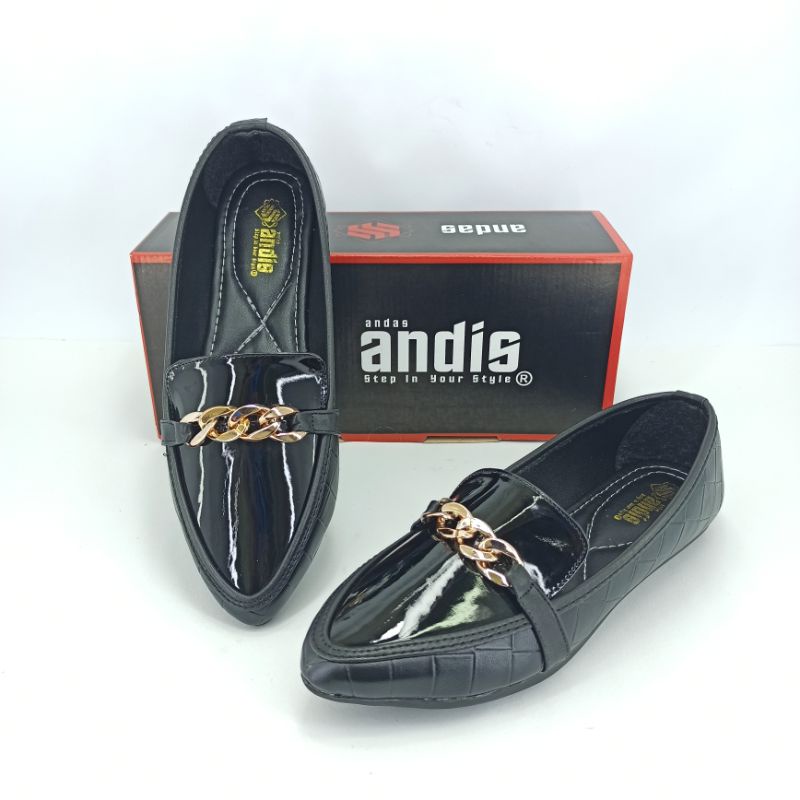 Sepatu Flatshoes Wanita Ballerina Andis YS04