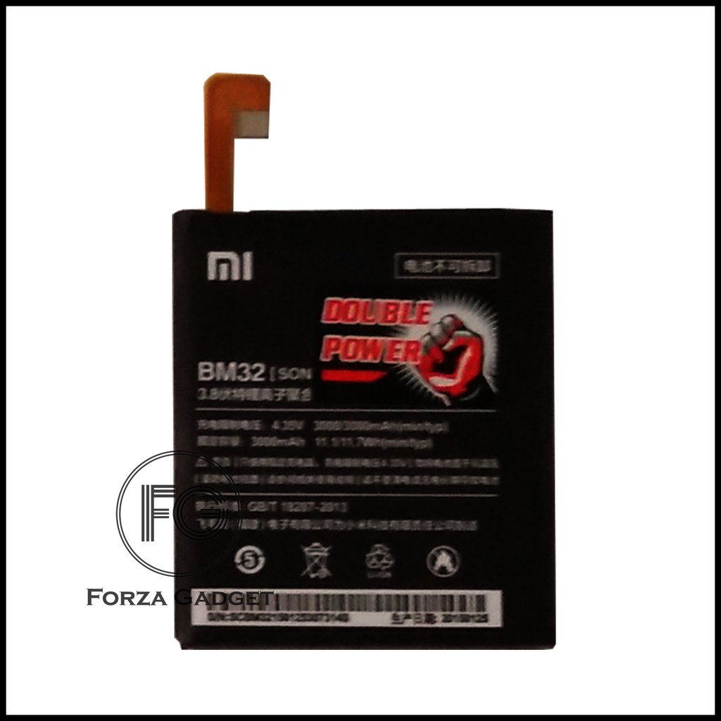 BATTERY DOUBLE POWER XIAOMI 4 - BM 32 3000MAH