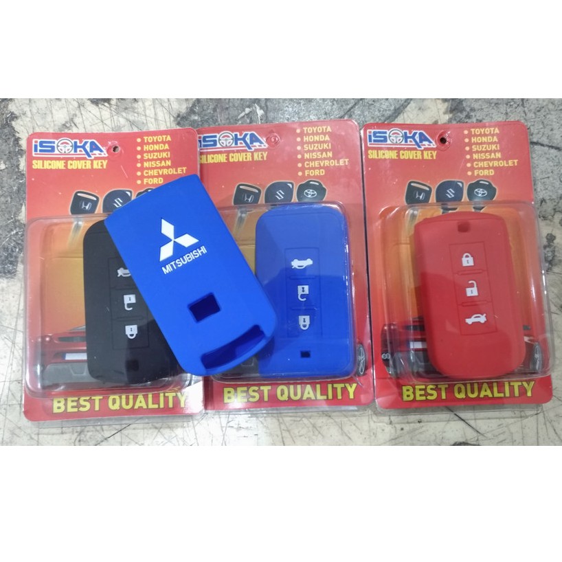 Casing Sarung Silikon Remote Kunci Mitsubishi Xpander