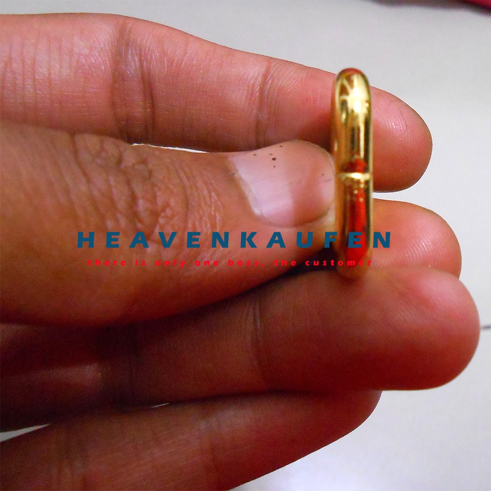 Ring D 1,5 cm Warna Gold Emas Kualitas Premium Untuk Tas/Clutch Dll