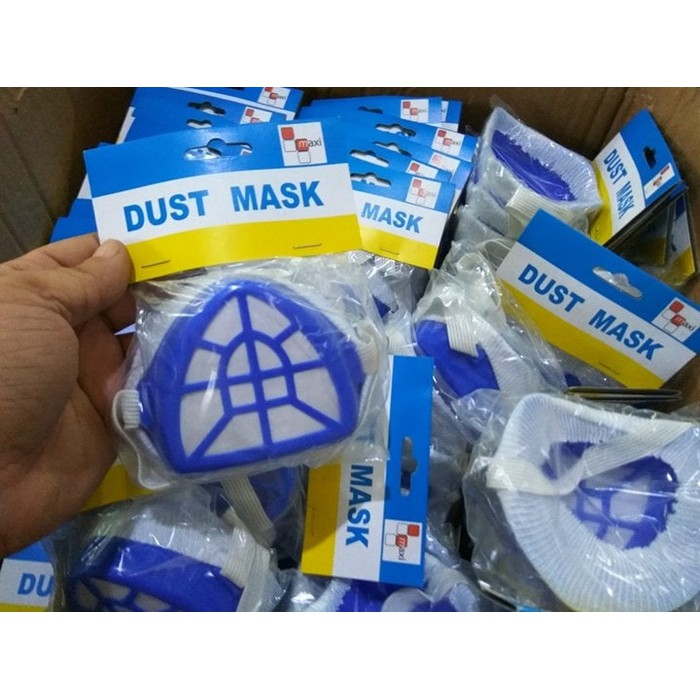 Dust mask masker pelindung debu model corong masker asap dust respirator