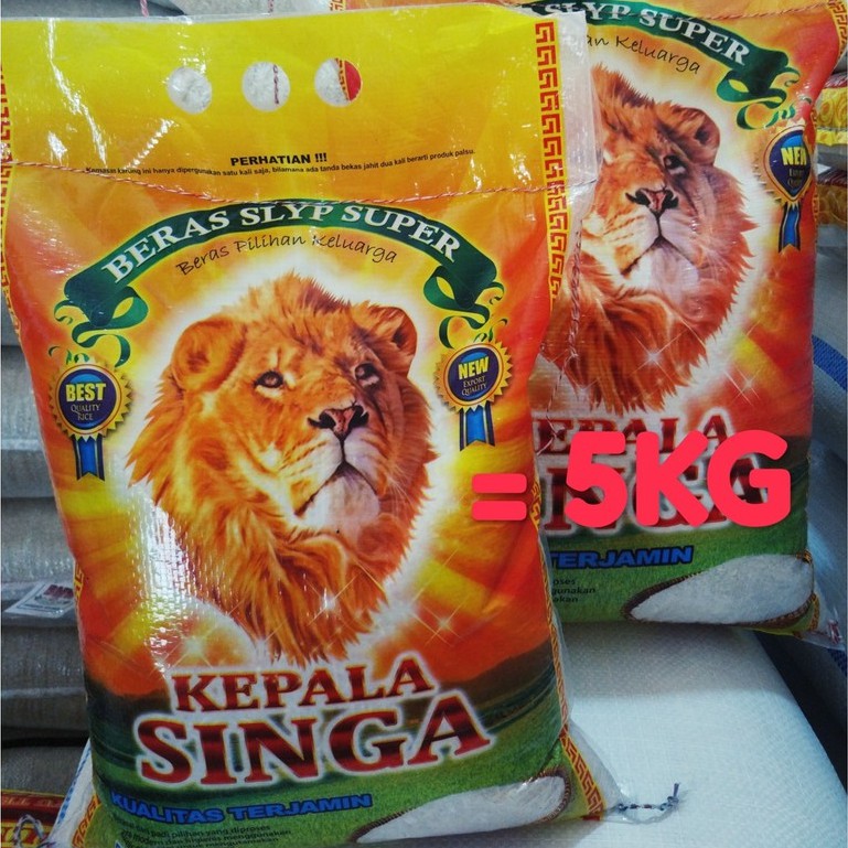 

BERAS SOLO / IR PREMIUM CAP KEPALA SINGA 5KG 10KG 20KG MURAH