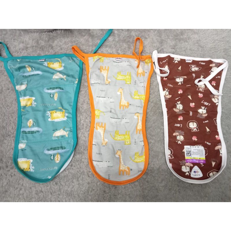 Libby Popok Tali Bayi Motif (3pcs)