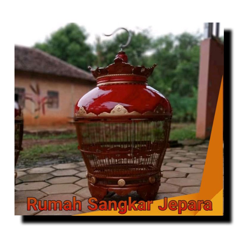 SangkarBurungPuterSangkarUkirSangkarPerkutut