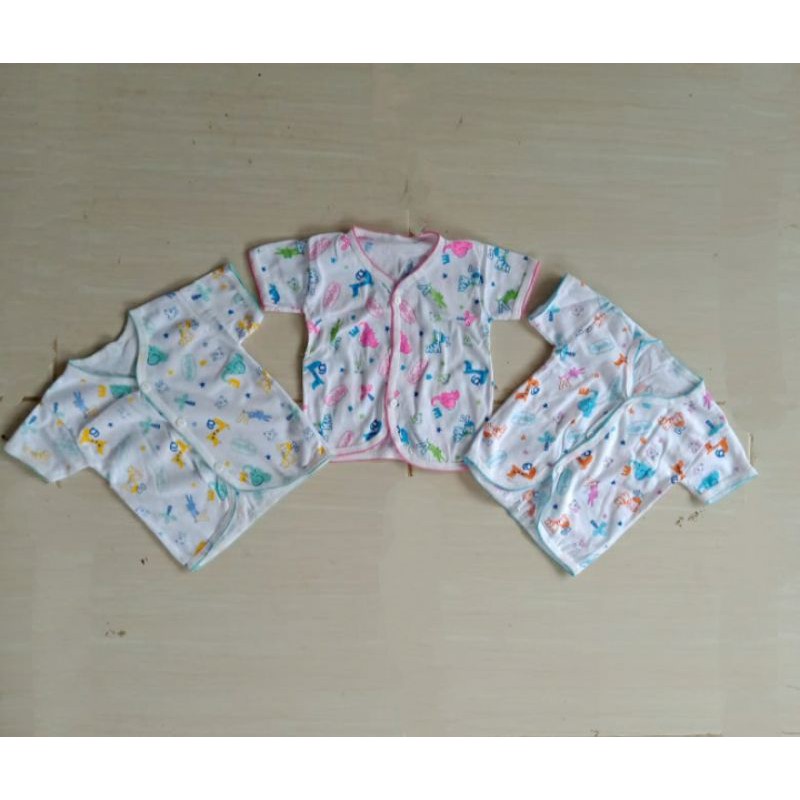 3 pcs Baju pendek newbon Pikok Cico miko