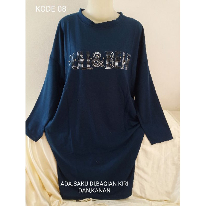 PROMO MURAH Tunik termurah ready cod saku kiri kanan BABYTERI MOTEK