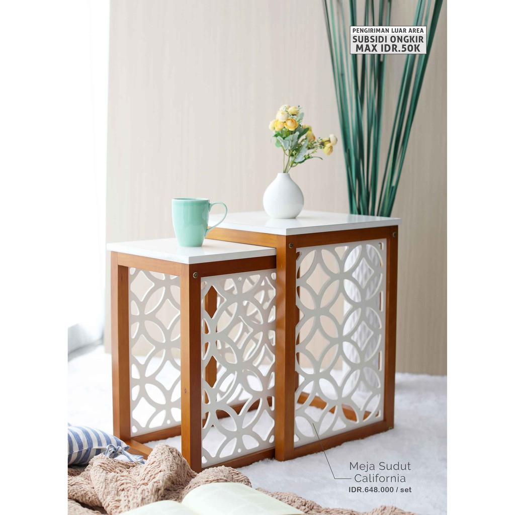 Jual MEJA SUDUT MINIMALIS MEJA SUDUT KAMAR TIDUR MEJA SUDUT RUANG TAMU